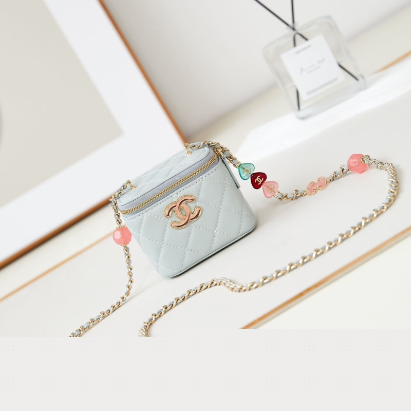 Ch*el cosmetic bags